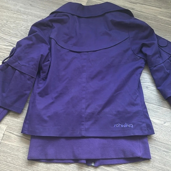 🔥Schwiing🔥 | Purple double  layer jacket with collar - Picture 14 of 15